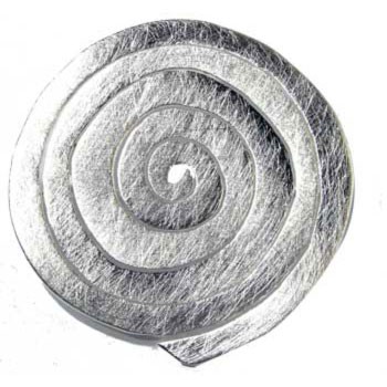 Brosche, Silber, Spirale