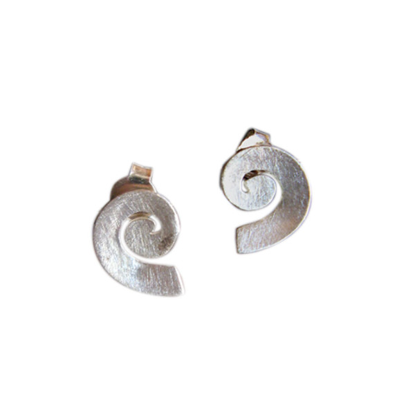 Ohrstecker aus 925er Silber. Ca. 12 x 10 mm