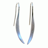 Ohrhänger, Silber, icematt Ohrhänger, Silber, icematt