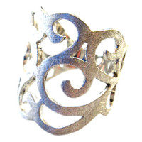 Silberring mit floralen Motiven von Plata Pa`Ti Design Silberschmuck von Jörg Wilitzki Silberring mit floralen Motiven von Plata Pa`Ti Design Silberschmuck von Jörg Wilitzki