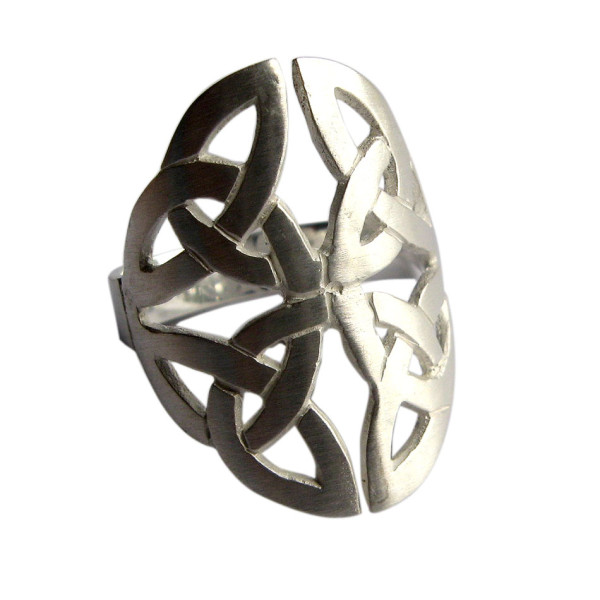 Keltenknoten in Silber