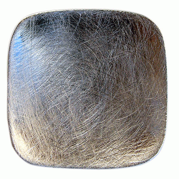 quadratischer Silberanhänger, icematt
