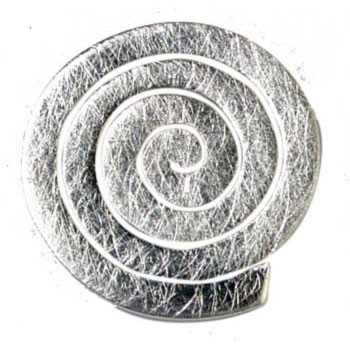 Ohrstecker , Silber, Spirale