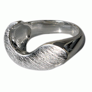 Ring, Silber, Top : icematt