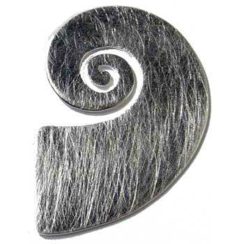 Brosche , Silber ca 30 x 23 mm