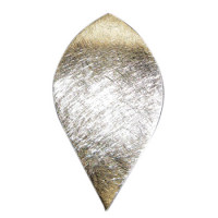 Silberanhänger, Blütenblatt Silberanhänger, Blütenblatt