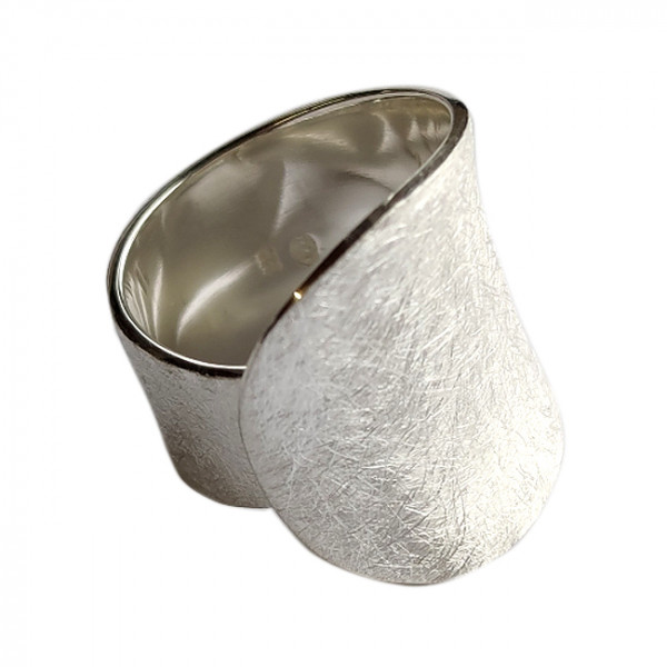 Ring, Silber ca. 20mm breit icematt