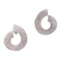 Silberohrstecker, icematt Silberohrstecker, icematt