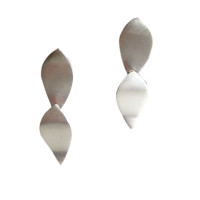 Zwei Blätter aus Silber Zwei Blätter aus Silber