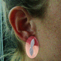 Ohrstecker, 925er Silber, beweglich Ohrstecker, 925er Silber, beweglich