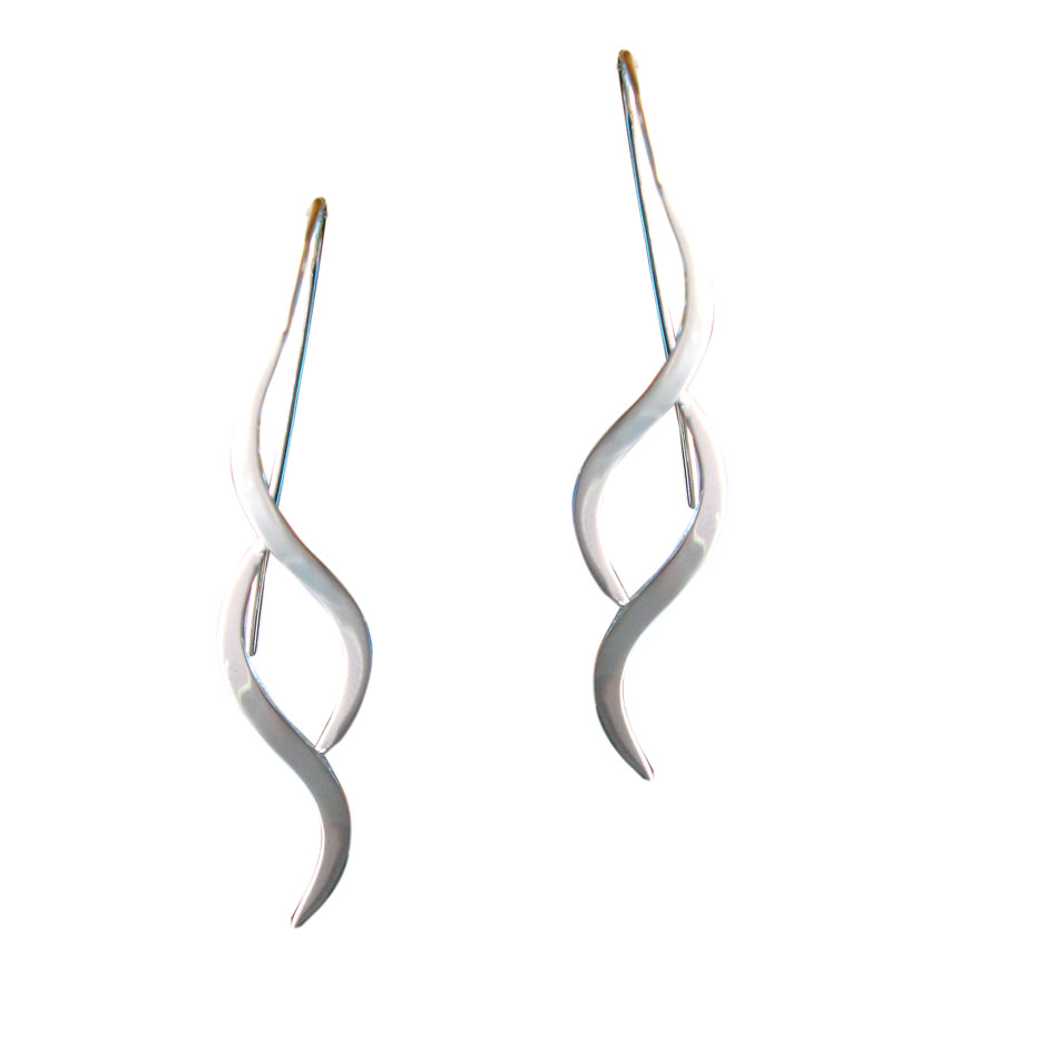 Aktueller aus Eleganz Design-Silberschmuck - zeitloser Silber in Ohrhänger | Plata Pa`Ti 925er