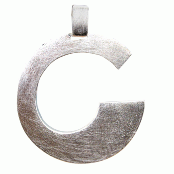 Anhänger, Silber, icematt