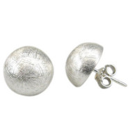 Ohrstecker, Silber, icematt Ohrstecker, Silber, icematt