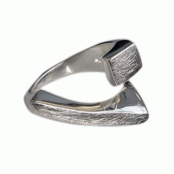 Ring, Silber, Top : icematt