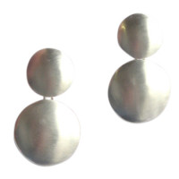 beweglicher Silberohrstecker, feinmatt beweglicher Silberohrstecker, feinmatt