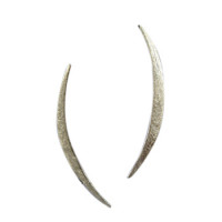 Silberohrstecker , eismatt Silberohrstecker , eismatt