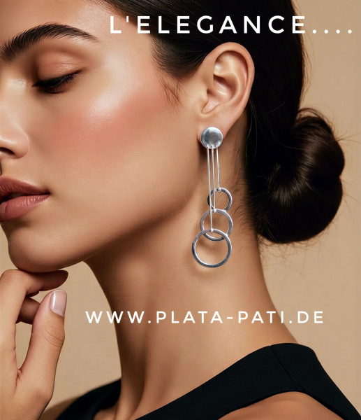 Designohrschmuck in Silber